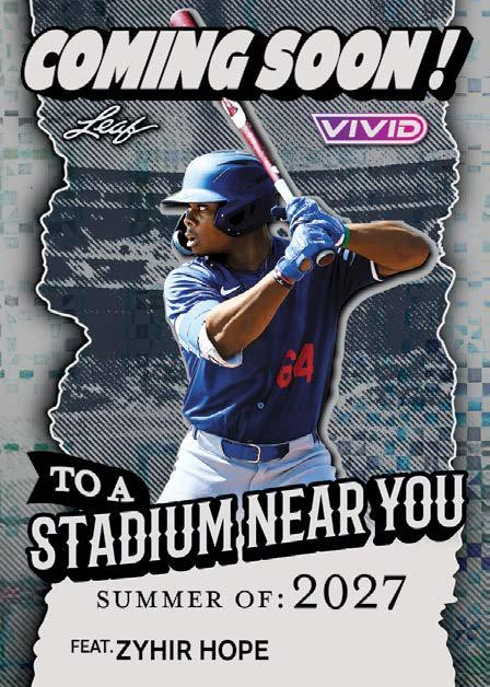 2025 Leaf Vivid Baseball Jumbo, Box