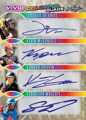 2025 Leaf Vivid Baseball Hobby, Box