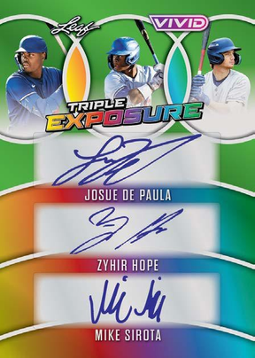 *LAST CASE* 2025 Leaf Vivid Baseball Hobby, 12 Box Case