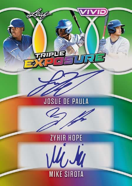 *LAST CASE* 2025 Leaf Vivid Baseball Hobby, 12 Box Case