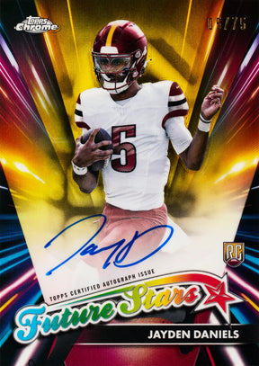 2024 Topps Chrome Football Blaster, Box