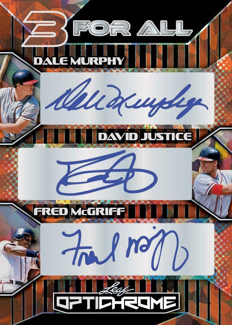 2025 Leaf Optichrome Baseball Jumbo, 8 Box Case