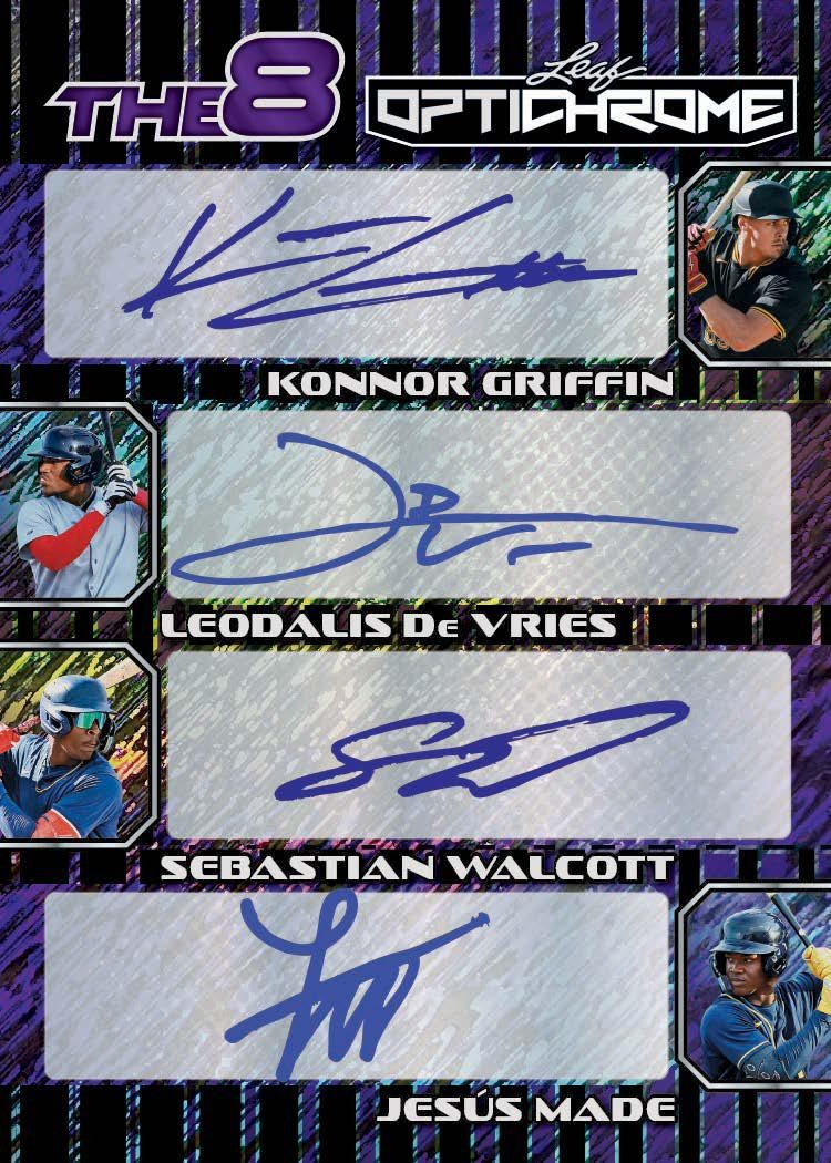 2025 Leaf Optichrome Baseball Hobby, 12 Box Case