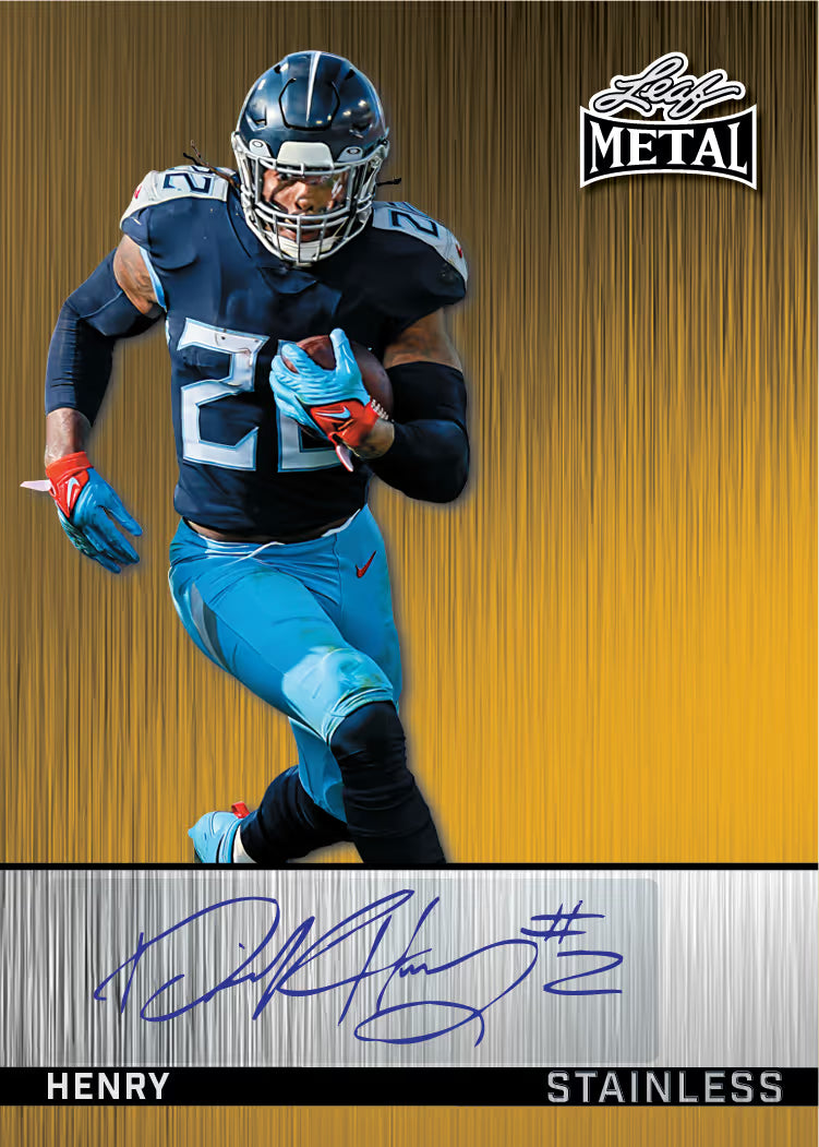 2026 Leaf Metal Football Jumbo, Box