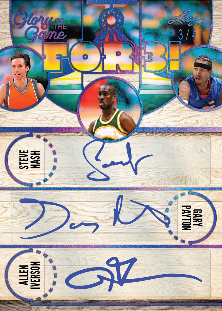 2025 Leaf Glory of the Game Basketball Hobby, 10 Box Case