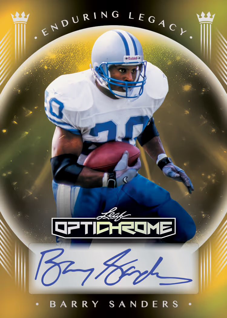 2026 Leaf Optichrome Football Jumbo, 8 Box Case