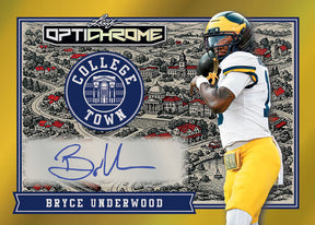 2026 Leaf Optichrome Football Jumbo, 8 Box Case