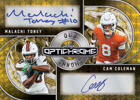 2026 Leaf Optichrome Football Jumbo, 8 Box Case