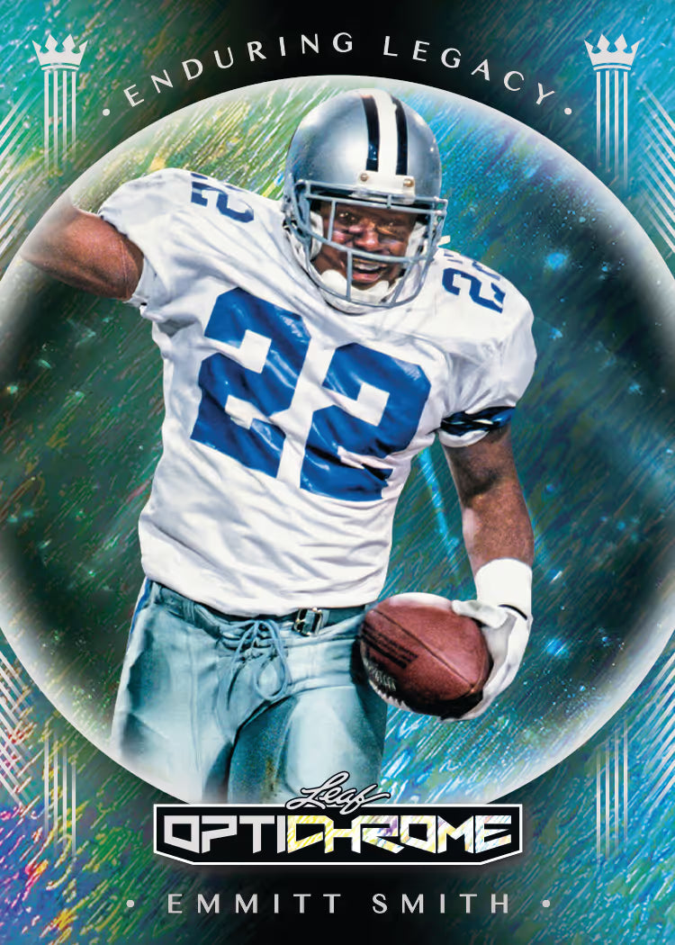 2026 Leaf Optichrome Football Jumbo, 8 Box Case