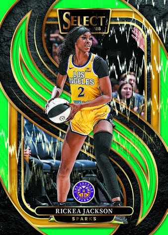 2025 Panini Select WNBA Basketball Hobby Blaster, 20 Box Case (Green Flash Prizms!)