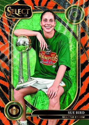 2025 Panini Select WNBA Basketball Hobby Blaster, 20 Box Case (Green Flash Prizms!)