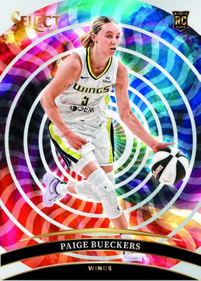 2025 Panini Select WNBA Basketball Hobby Blaster, 20 Box Case (Green Flash Prizms!)