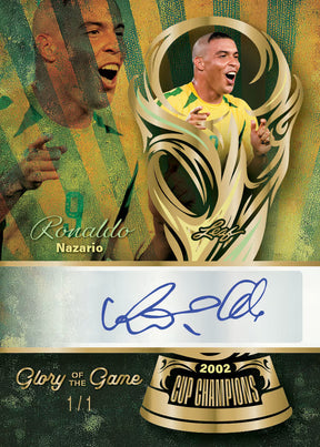 2026 Leaf Glory of the Game Soccer Hobby, 10 Box Case