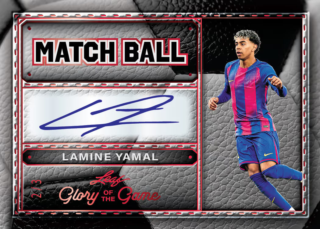 2026 Leaf Glory of the Game Soccer Hobby, 10 Box Case