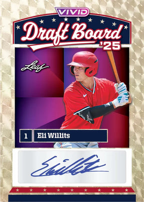 2026 Leaf Vivid Baseball Hobby, 12 Box Case