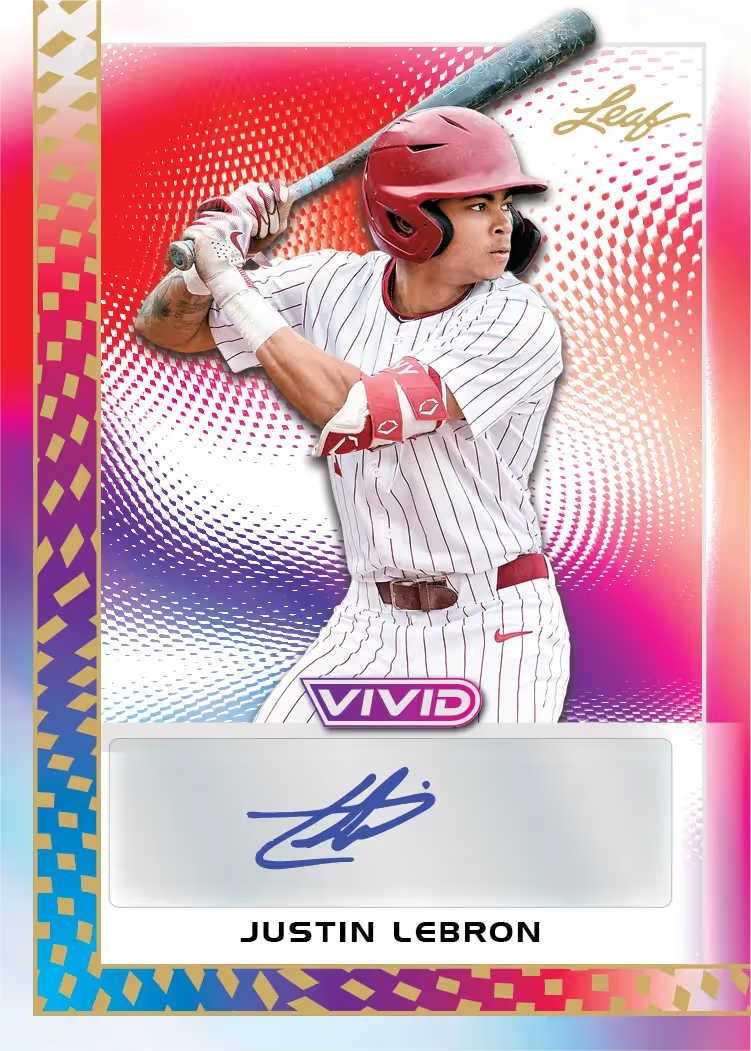 2026 Leaf Vivid Baseball Hobby, 12 Box Case