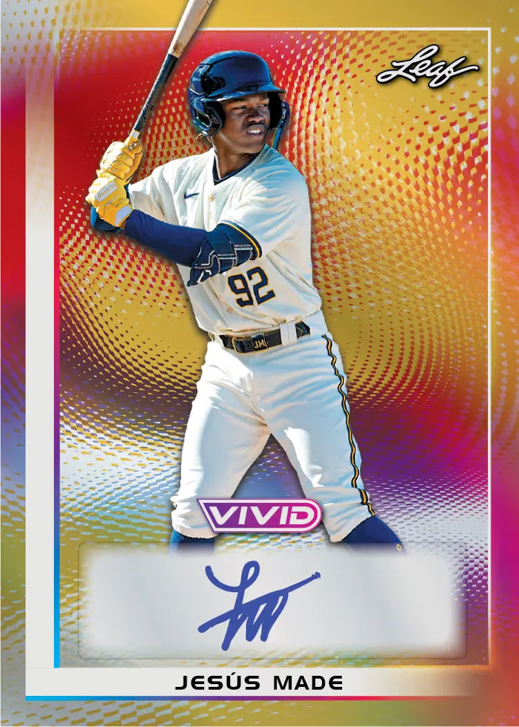 2026 Leaf Vivid Baseball Hobby, 12 Box Case