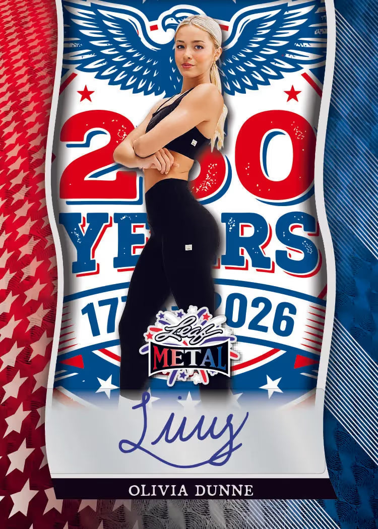 2026 Leaf Metal Independence Day Multi-Sport Founding Fathers, 8 Box Case