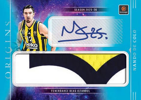 2025-26 Panini Origins EuroLeague Basketball H2, Pack