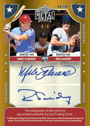 2026 Leaf Metal Draft Edition Baseball Mega, Box