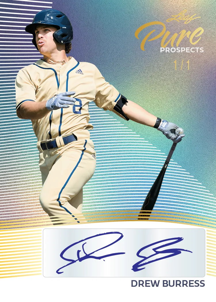 2026 Leaf Metal Draft Edition Baseball Jumbo, 8 Box Case