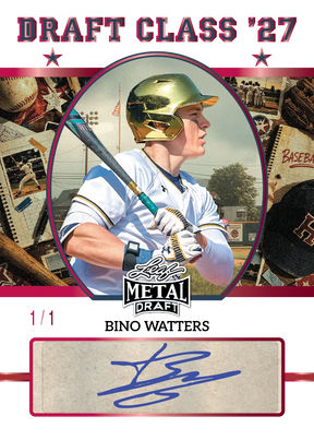 2026 Leaf Metal Draft Edition Baseball Hobby, 12 Box Case