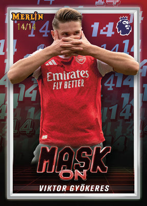2026 Topps Merlin Premier League Soccer Blaster, 40 Box Case