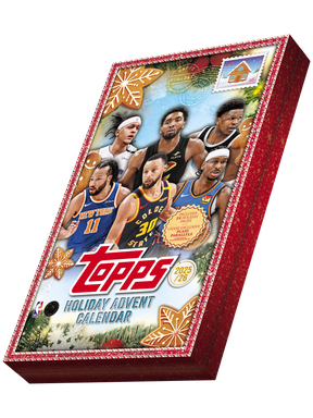 2025/26 Topps Holiday Basketball Countdown Calendar, Box