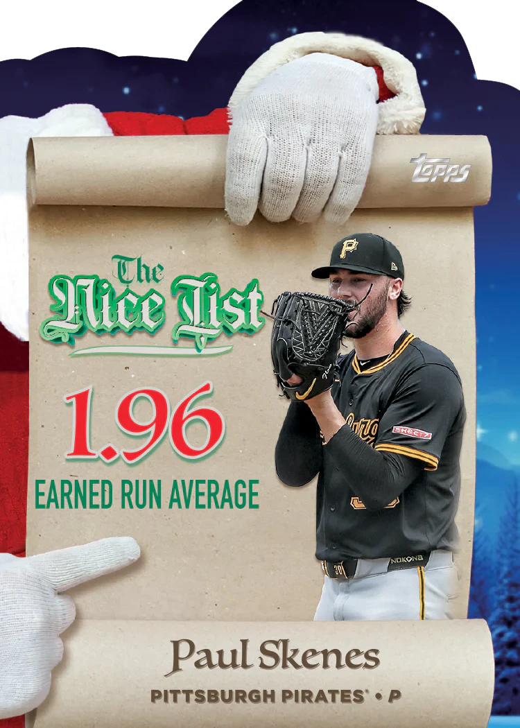 2025 Topps Holiday Baseball 3 Tin, Box