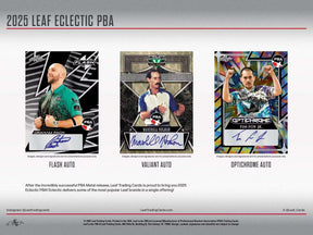 2025 Leaf Eclectic Professional Bowlers Association PBA Hobby, Box
