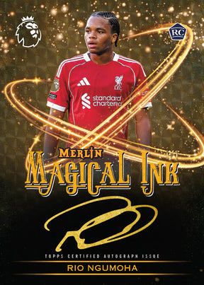 2026 Topps Merlin Premier League Soccer Blaster, Box
