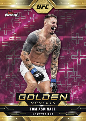 2025 Topps UFC Finest Hobby, 8 Box Case