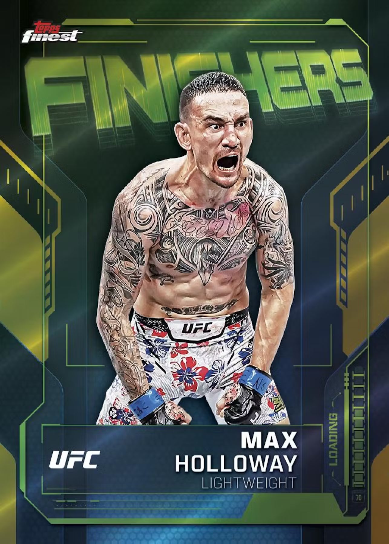 2025 Topps UFC Finest Hobby, 8 Box Case