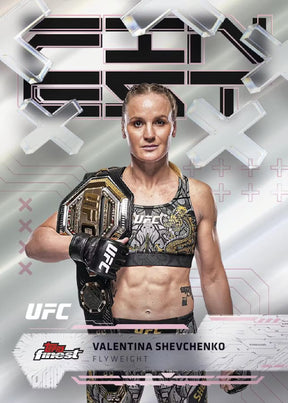 2025 Topps UFC Finest Hobby, 8 Box Case