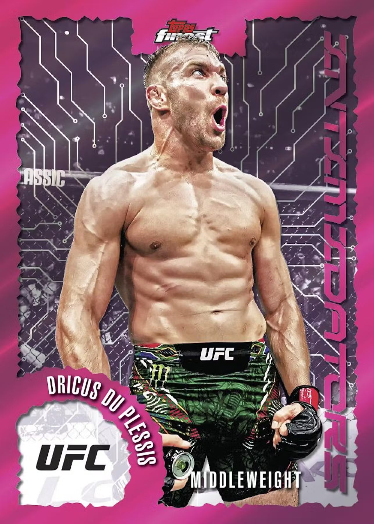 2025 Topps UFC Finest Hobby, 8 Box Case