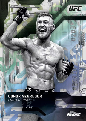 2025 Topps UFC Finest Hobby, 8 Box Case