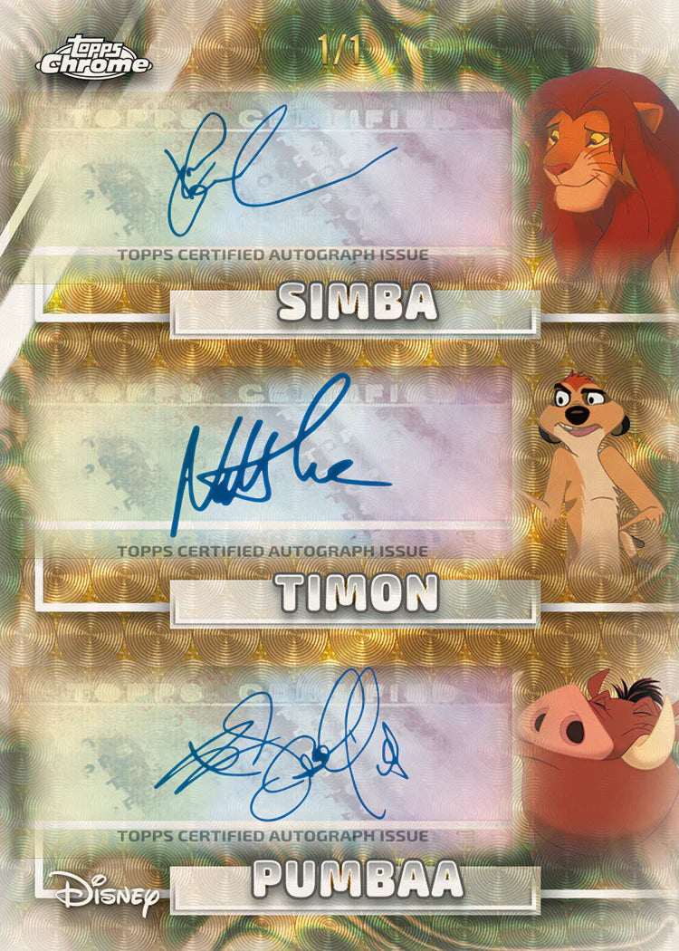 2026 Topps Chrome Disney Blaster, Box