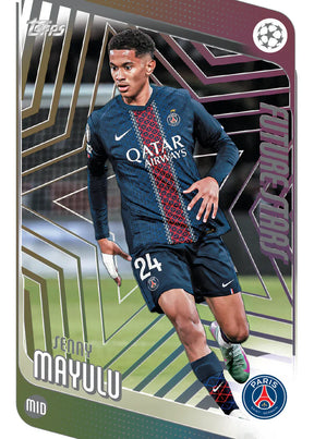 2025-26 Topps UEFA Club Competitions Soccer, Spring Tin (Random)