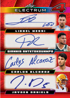 2025 Leaf Electrum Multi-Sport Super Mega Box, 8 Box Case