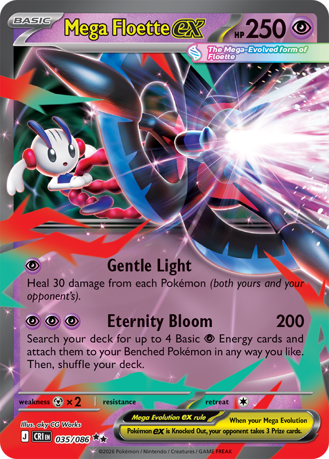 Pokemon Mega Evolution Chaos Rising, 6 Booster Box Case