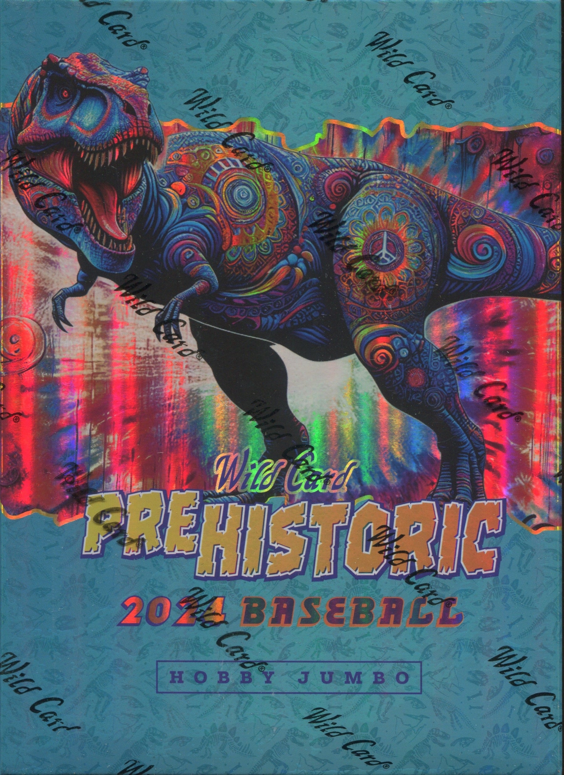 2024 Wild Card Prehistoric Baseball Jumbo, Box