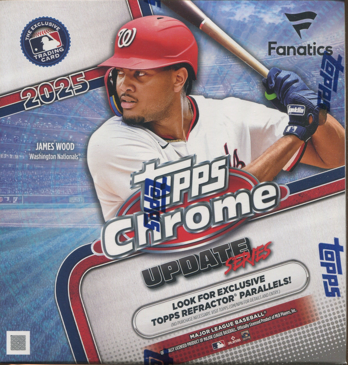 2025 Topps Chrome Update Series Baseball FANATICS Mega, Box