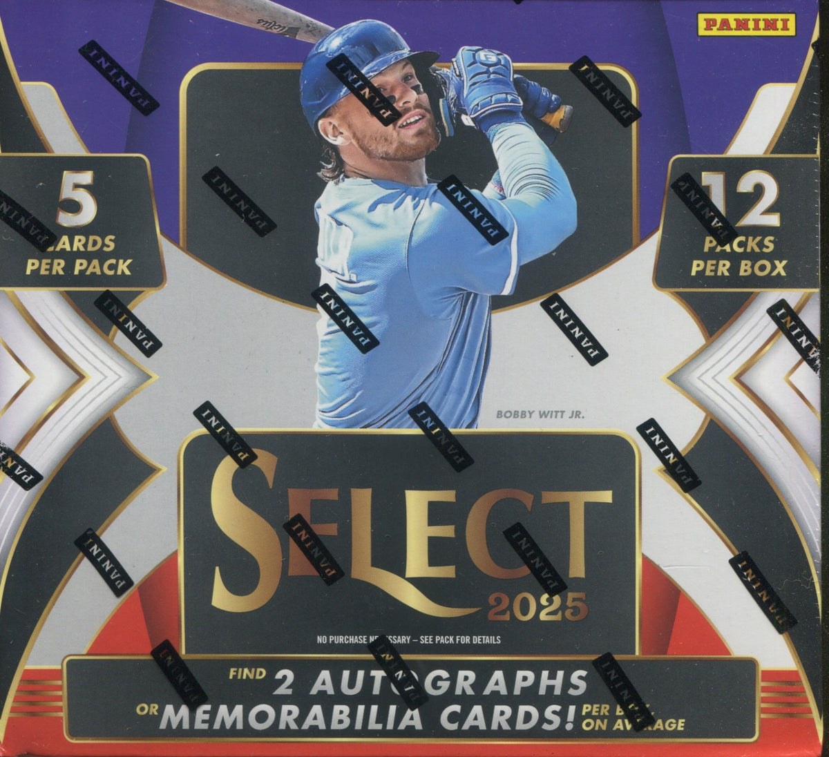 2025 Panini Select Baseball Hobby Preferred, Box
