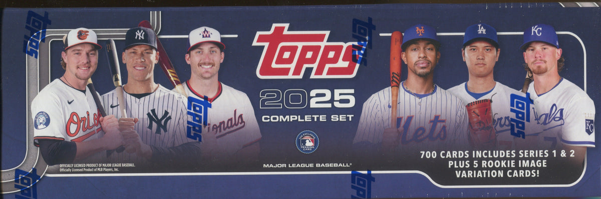 2025 Topps Complete Baseball Factory Complete Retail, 8 Set Case