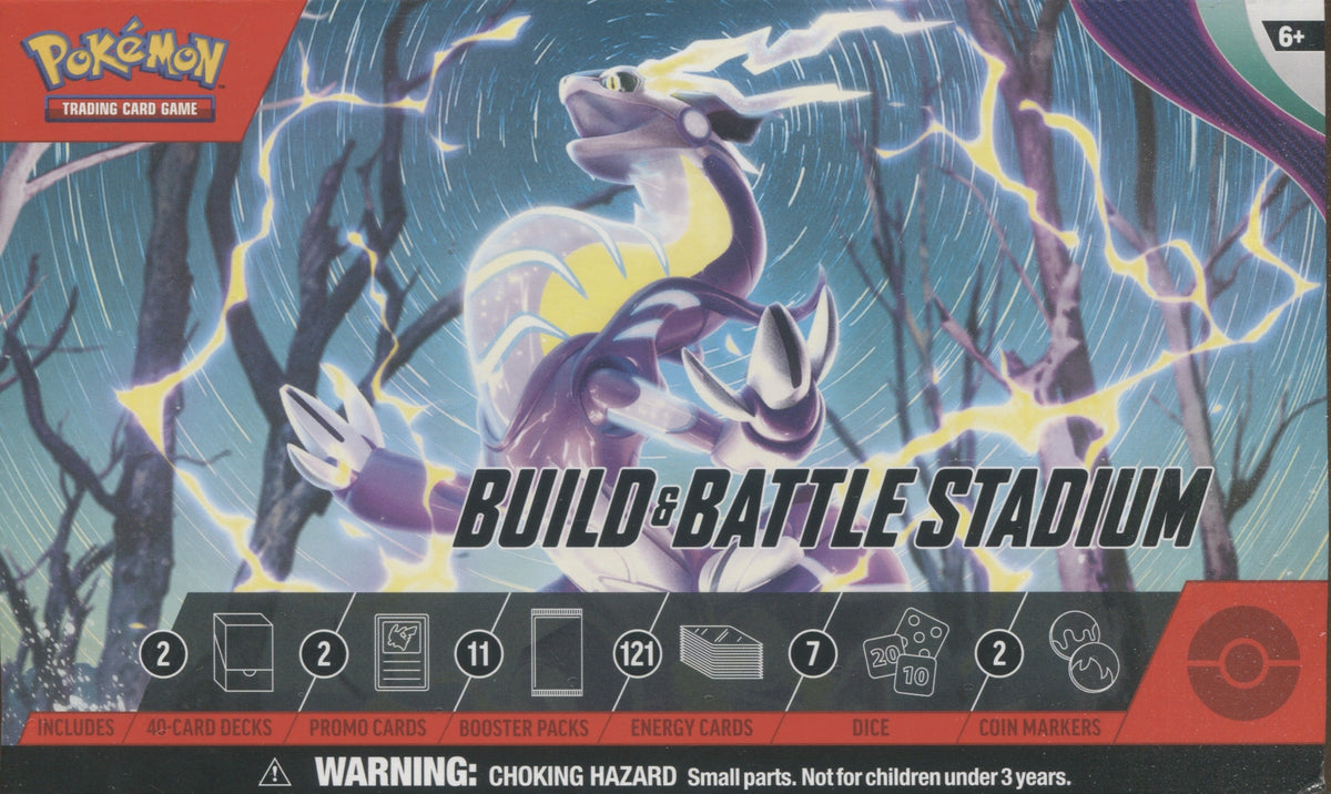 Pokemon Scarlet & Violet, Build & Battle Stadium Box