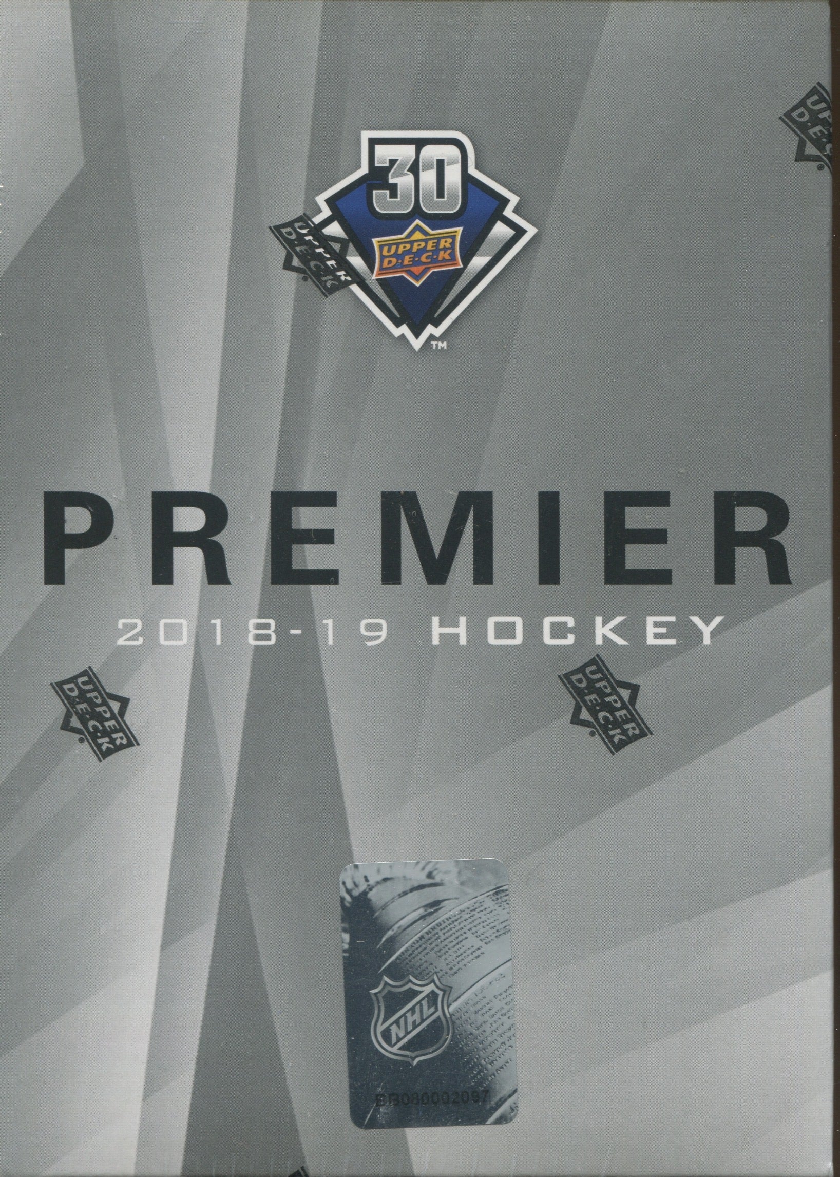 *LAST BOX* 2018-19 Upper Deck Premier Hockey Hobby, Box