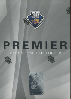 *LAST BOX* 2018-19 Upper Deck Premier Hockey Hobby, Box