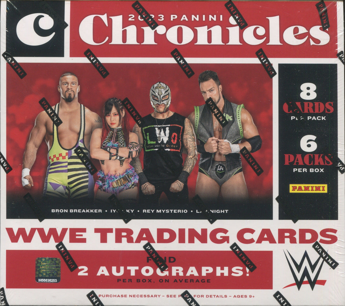 2023 Panini Chronicles WWE Hobby, Box