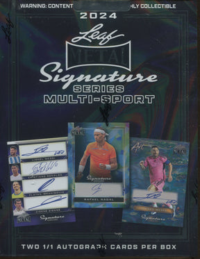 *LAST BOX* 2024 Leaf Metal Signature Series Hobby, Box