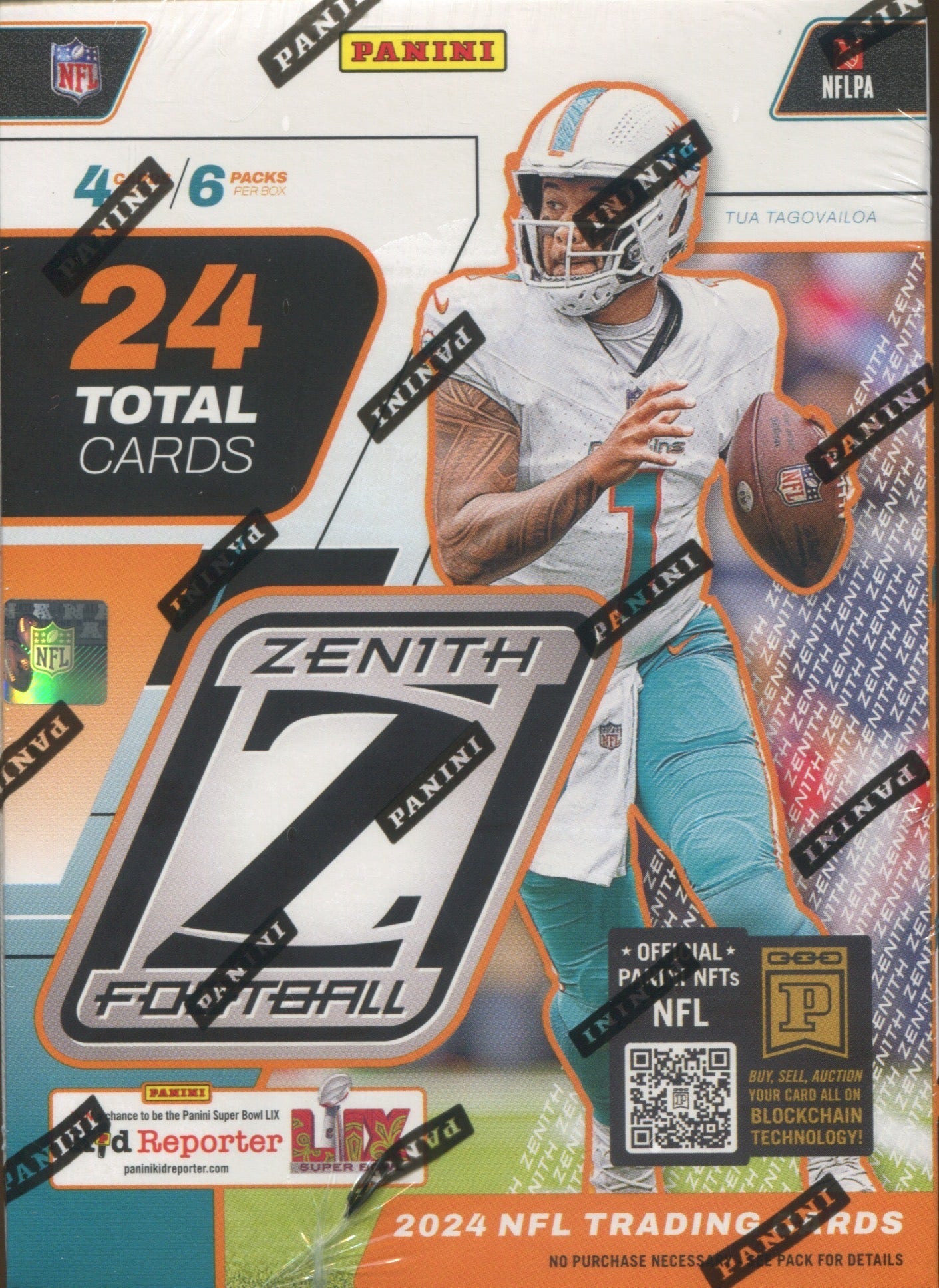 2024 Panini Zenith Football Blaster, 20 Box Case